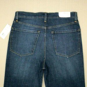 Ella Moss High Waist Straight Ankle Jeans